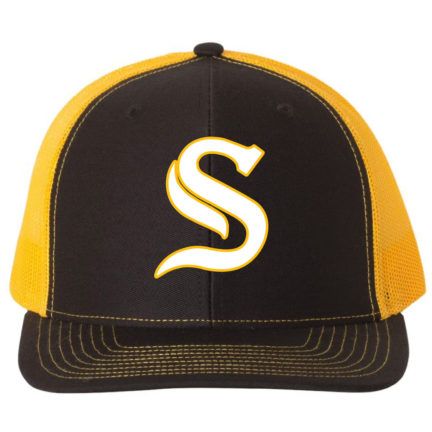 TSB Black/Yellow Cap W/ White Emb