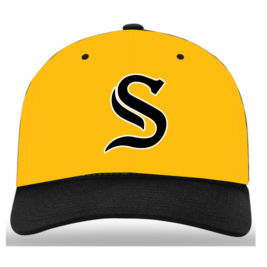 TSB Black & Yellow Flex Fit Cap