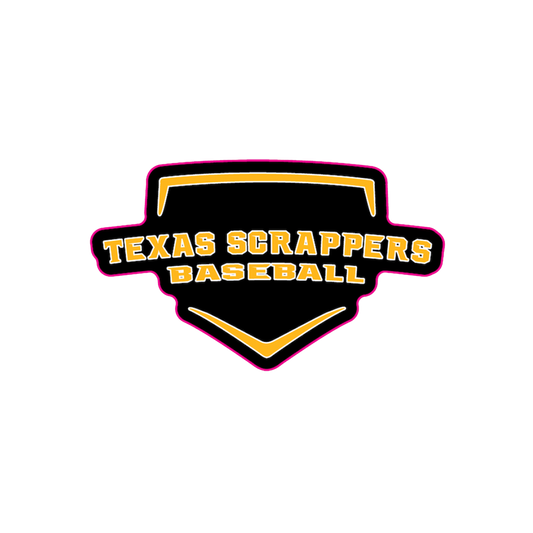 Texas Scrapper Decal - Home Plate Logo