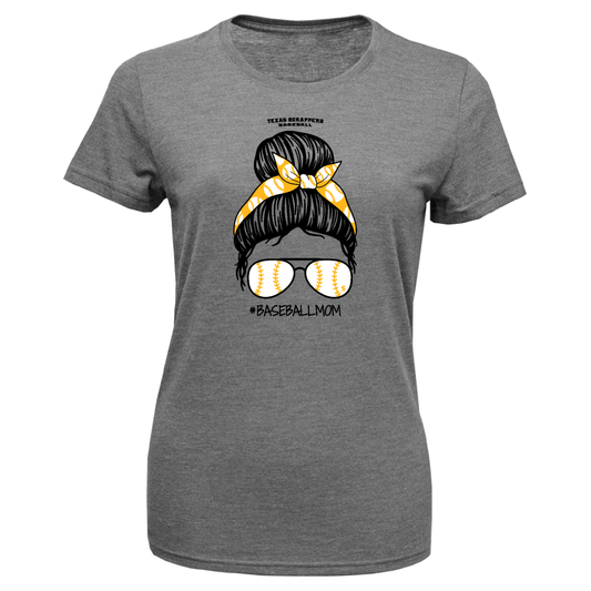 Ladies Sunglass Bun Tee